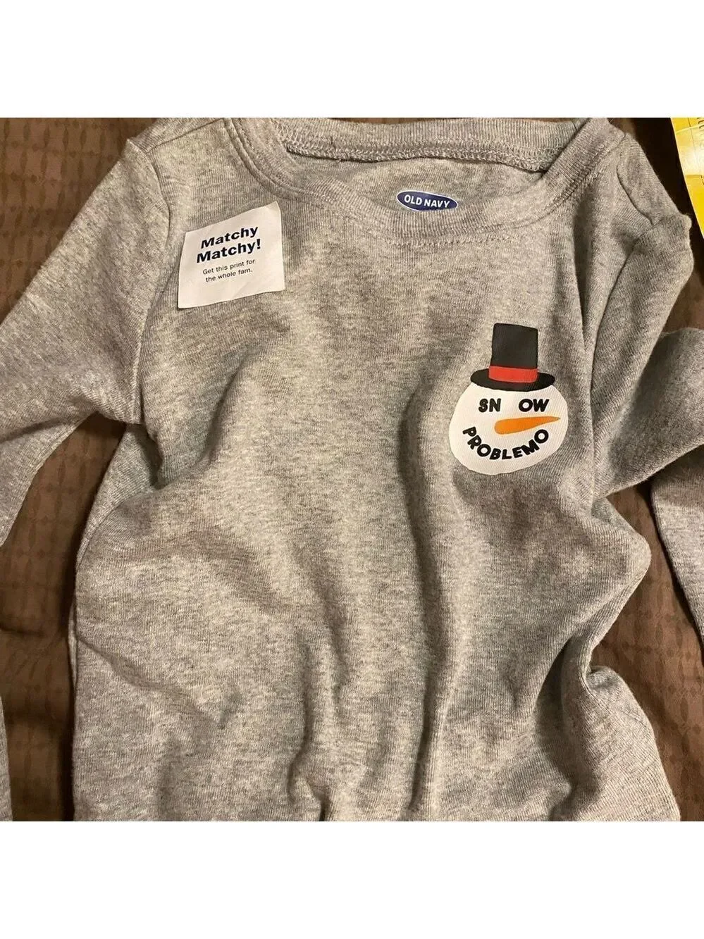 Snow man pjs
